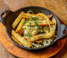 Картофель, жаренный с луком