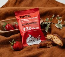 Печенье Dice со вкусом Клубники