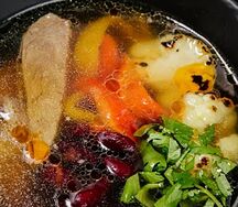 Суп с говядиной и овощами