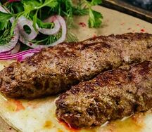 Люля из говядины и курицы