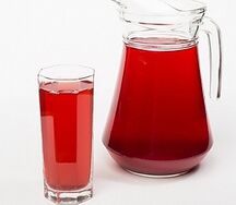 Морс клюквенный