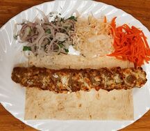 Люля-кебаб из курицы с сыром