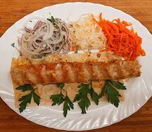 Люля-кебаб из курицы с грецким орехом