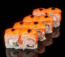 Запечённый ролл Филадельфия