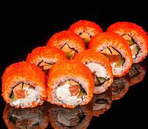 Ролл Супер Калифорния с лососем