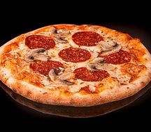 Пепперони с грибами