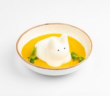 Панна котик с манговым соусом