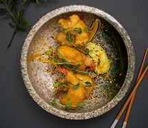 Королевские креветки васаби