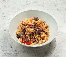 Говядина Black Angus с рисом