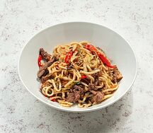 Домашняя лапша с говядиной Black Angus