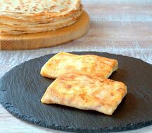 Блинчики с ветчиной и сыром