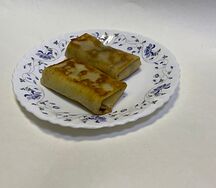 Блинчики с ветчиной и сыром