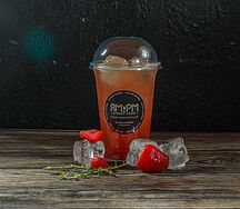 Лимонад клубника-лемонграсс