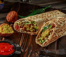 Шаурма с фалафелем