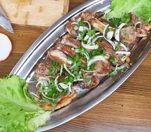 Шашлык из бараньей корейки
