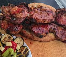 Шашлык из cвинoй корейки