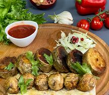 Картофель на углях (1 шампур)