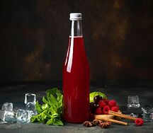 Вишневый морс собственного приготовления