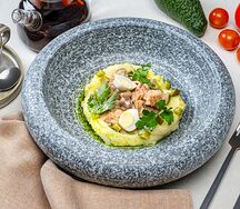 Бефстроганов с вешенками