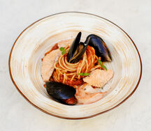 Лингвини с морепродуктами