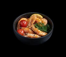 Дюжина креветок королевских во фритюре