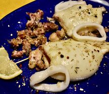 Кальмар во фритюре