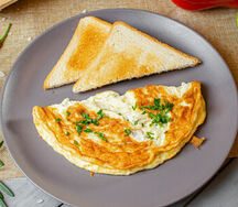 Пышный омлет