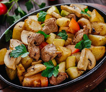 Сковорода со свининой