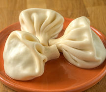 Хинкали со свининой и говядиной