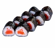 Ролл с лососем