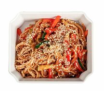 Удон с креветками