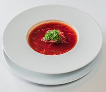 Борщ с говядиной
