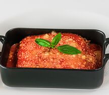Домашняя мясная лазанья