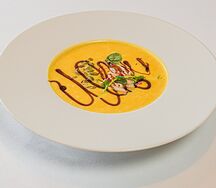 Суп Тыквенный с крабом