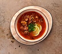 Мясная солянка