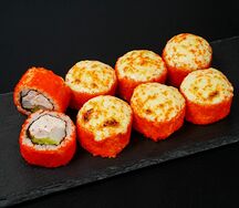 Запеченная Калифорния с креветкой