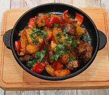 Жаркое с курицей