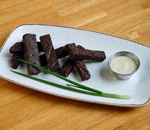 Гренки с чесноком