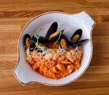 Ризотто с морепродуктами