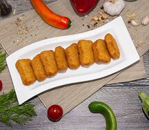 Наггетсы куриные с сырным соусом