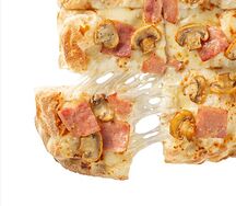 Ветчина и грибы