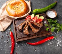 Шашлык из корейки ягненка
