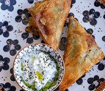 Пирожки с креветками