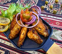 Шашлык из куриных крыльев