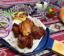 Шашлык из cвинoй шейки