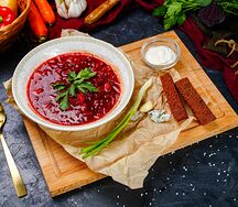 Борщ из говядины
