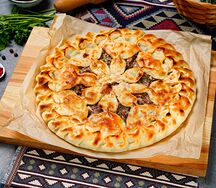 Осетинский пирог с говяжьим мясом