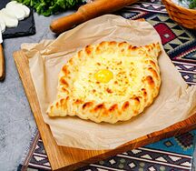 Хачапури по-аджарски (лодочка)