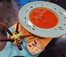Борщ с говядиной от шефа