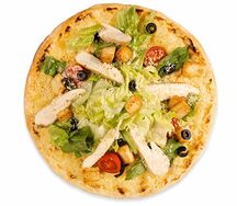 Пицца Цезарь с курицей
